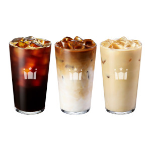 아메리카노 R + 카페라떼 R + 바닐라 딜라이트 R